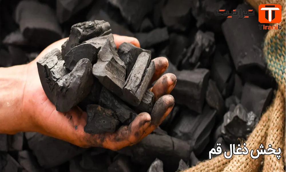پخش ذغال قم