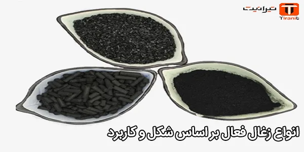 انواع زغال فعال بر اساس شکل و کاربرد انواع زغال فعال بر اساس شکل و کاربرد