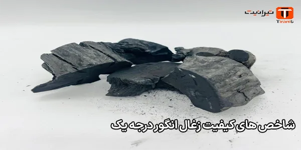 شاخص‌ های کیفیت زغال انگور درجه یک