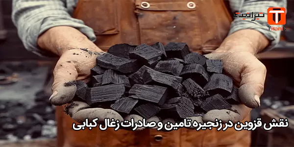 نقش قزوین در زنجیره تامین و صادرات زغال کبابی