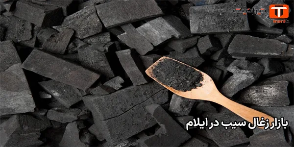 بازار زغال سیب در ایلام