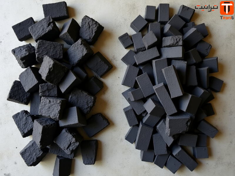3 تفاوت اساسی زغال مصنوعی و زغال طبیعی