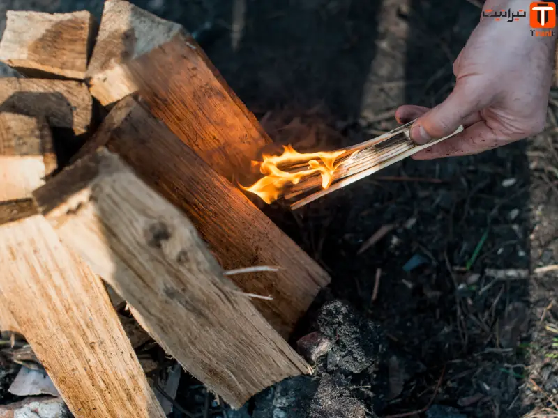 بهترین روش روشن کردن زغال مسافرتی در طبیعت