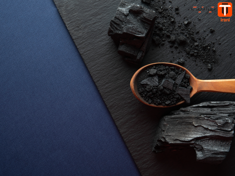 ترکیب خاک زغال با مواد چسبنده