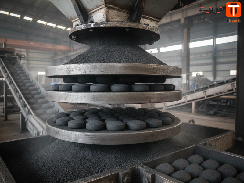 صفر تا صد مراحل تولید زغال از خاک زغال